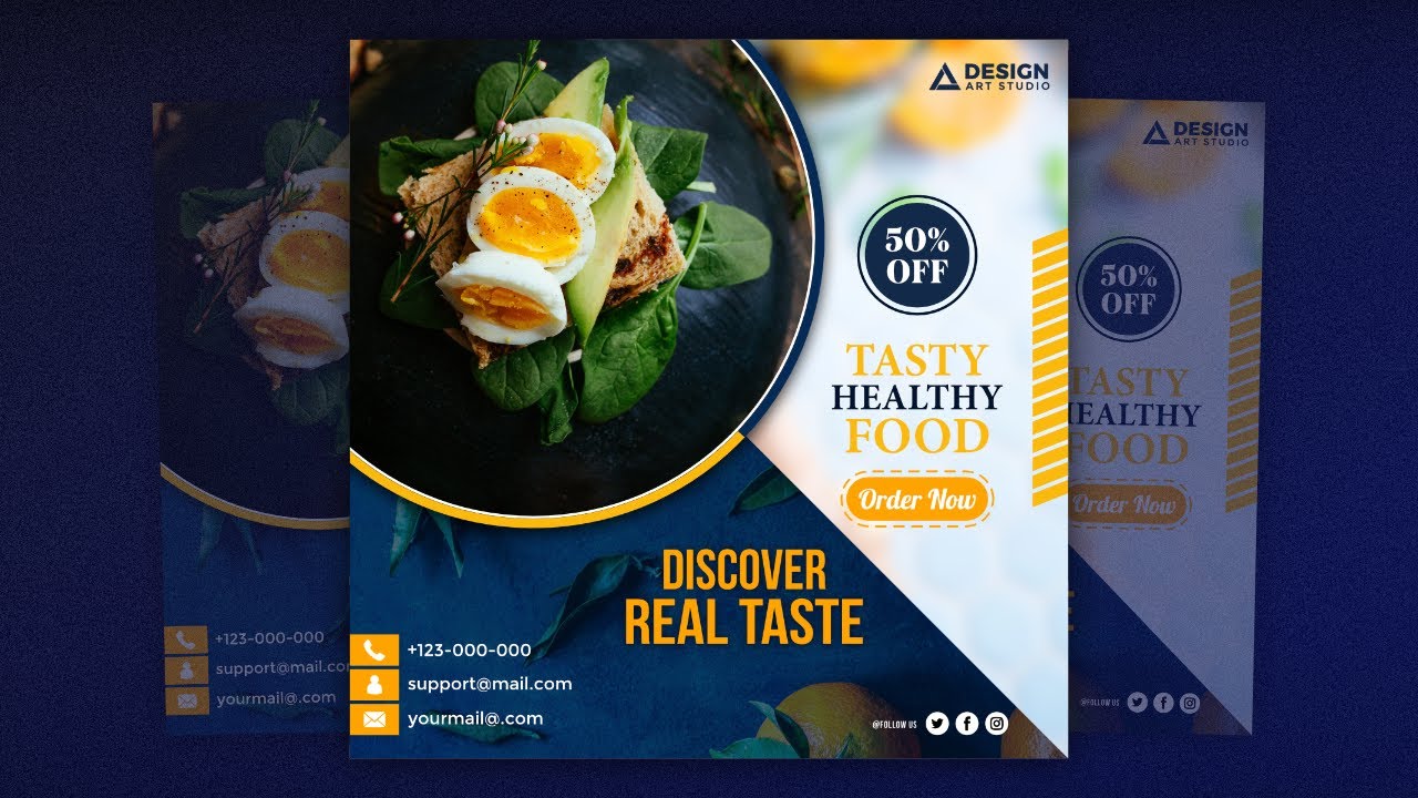 Advertisement Poster Design in Affinity Designer
