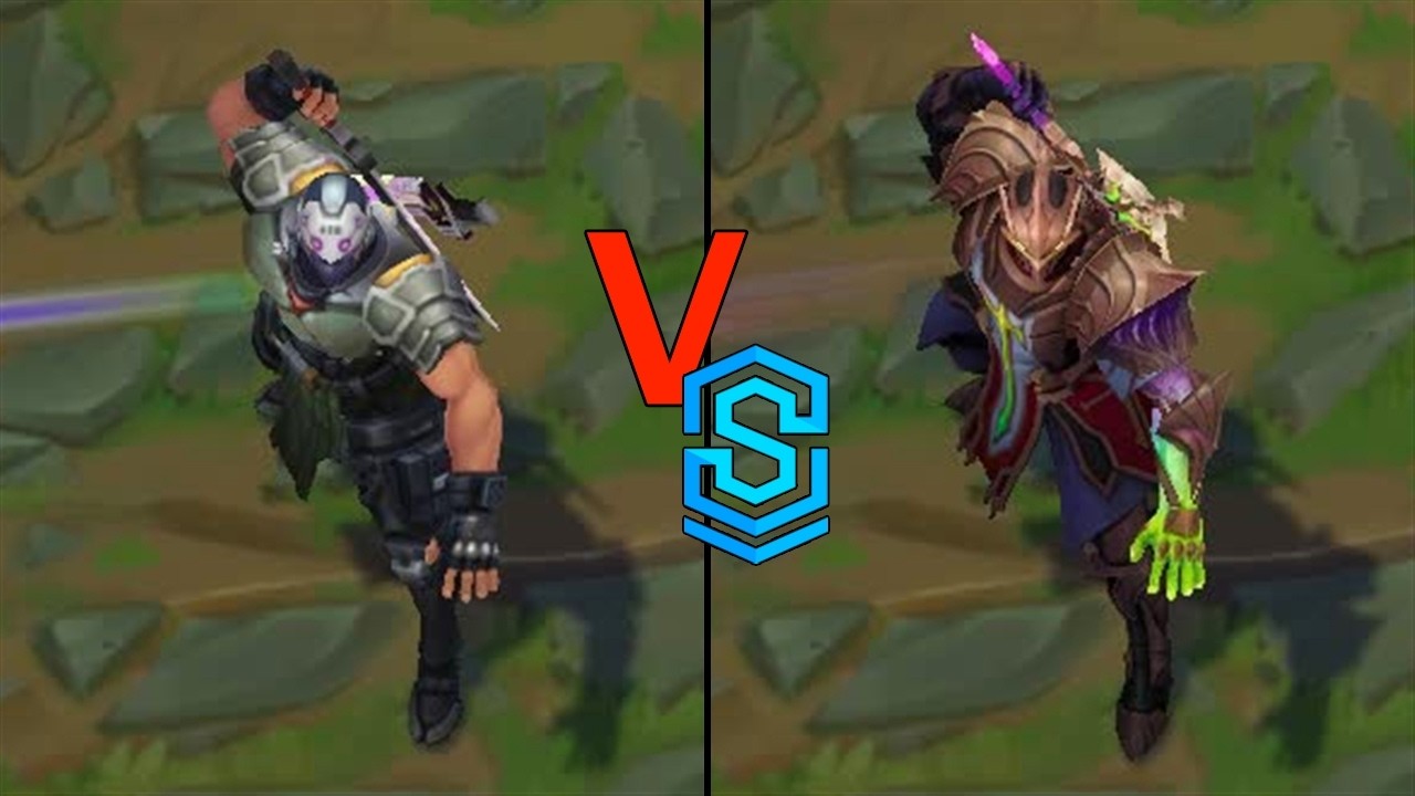 PsyOps Shen VS Broken Covenant Shen Skins Comparison