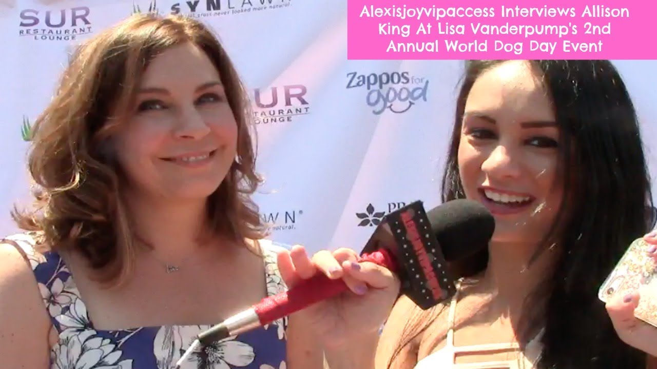 Baby Driver's Allison King Interview With Alexisjoyvipaccess - Lisa Vanderpump World Dog Day