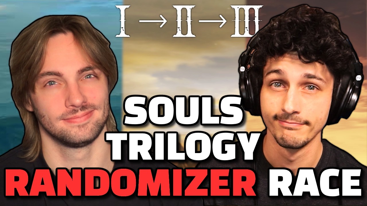 We Randomized the ENTIRE Dark Souls Trilogy and then RACED it...