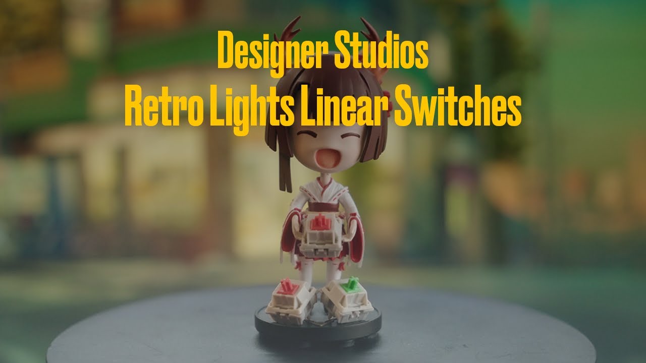 a retro premium linear switch | Designer Studios Retro Lights Linear Switch Review and Soundtest