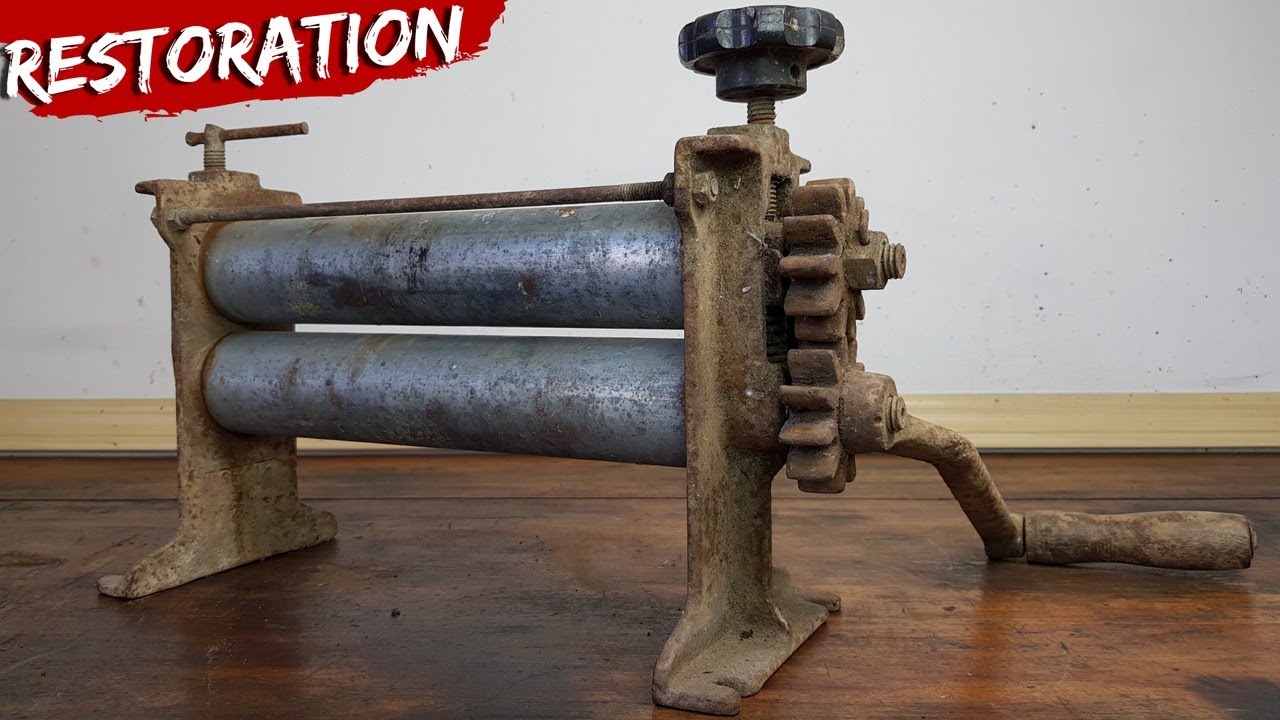 Restoration Of A Rusted Pasta Cylinder