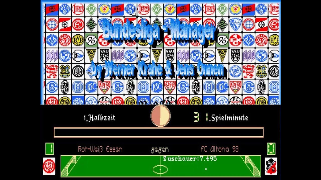 Bundesliga Manager (Amiga) (Gameplay)