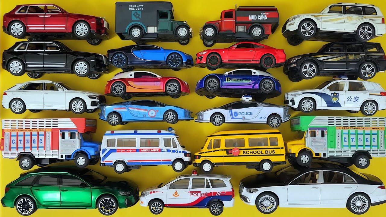 Massive Diecast Car Collection | Mercedes, Audi, BMW, Rolls Royce, Pajero & GT-500!