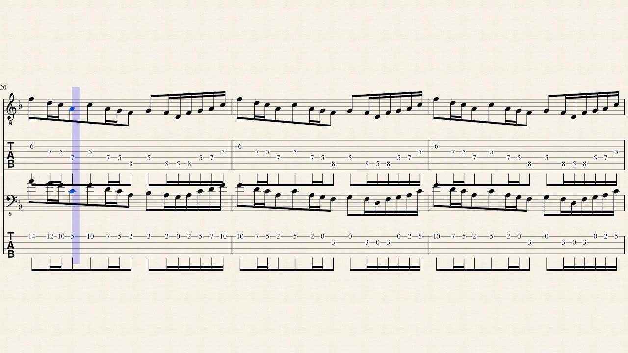 ギヴン GUITAR TABS -bass and electric- (Anime: Given-Session Song) by PanZi