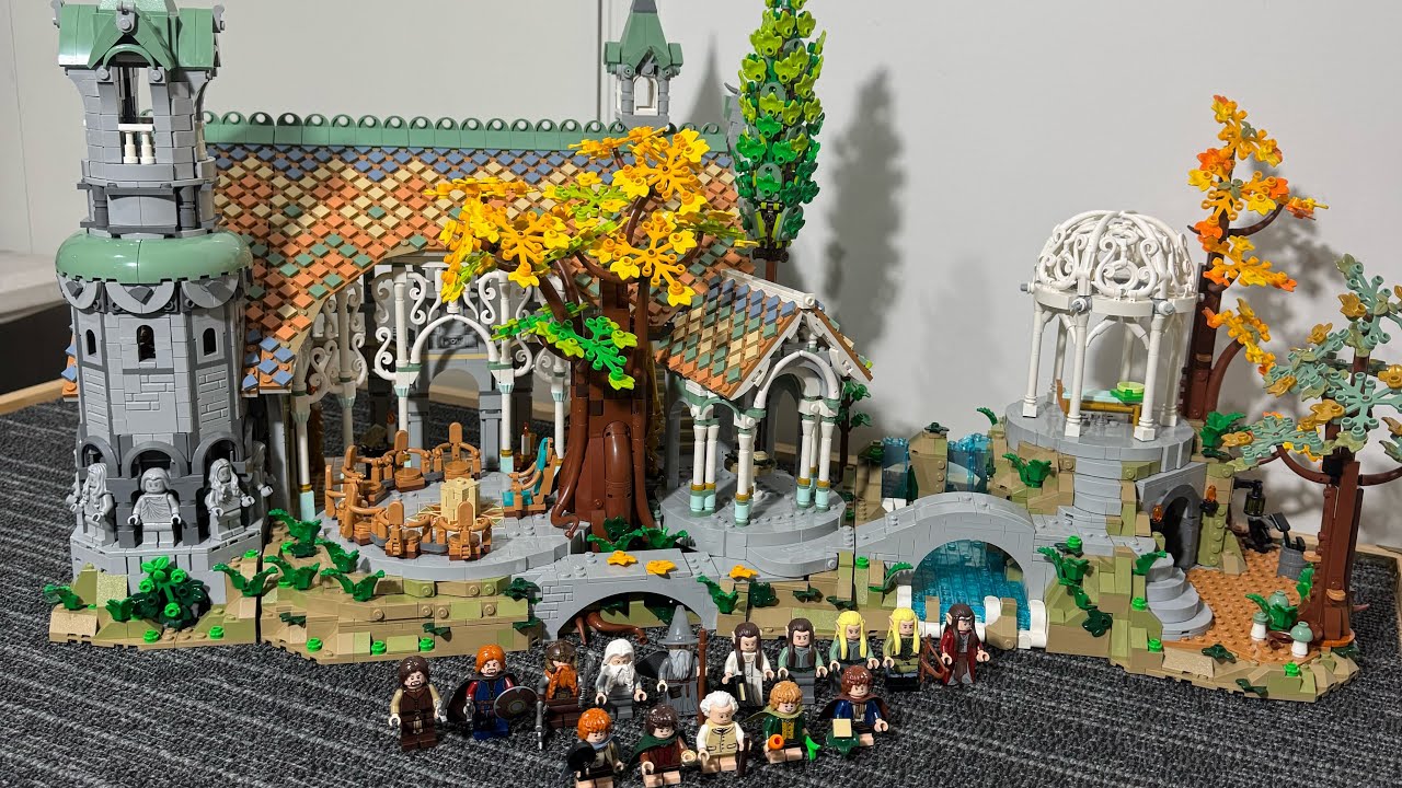 Lego Icons The Lord of the Rings Rivendell 6167 pieces 