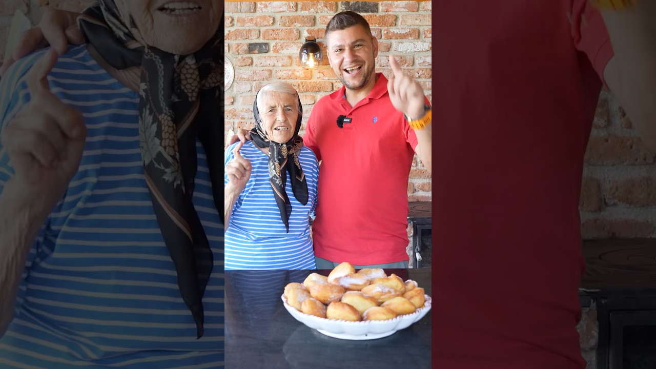 Am făcut cele mai bune gogoși cu mamaie