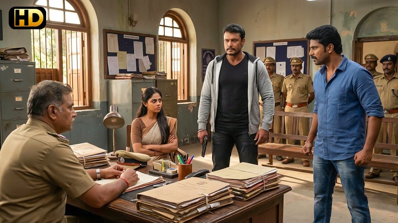 South Urdu Dubbed Action Romantic Movie Full HD 1080p | Darshan, Karthika Nair | New South Movie