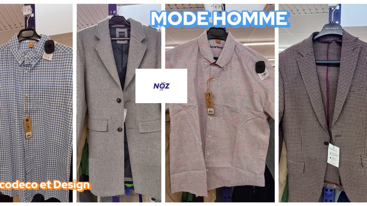 🔥 NOZ ARRIVAGE MODE HOMME À PRIX RÉDUIT 10/05 🔥#fashion #destockage #noz #bonplan #bonprix