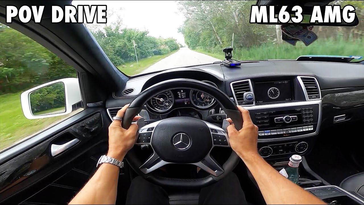За рулём Mercedes ML63 AMG W166 2015 года | ТЕСТ-ДРАЙВ ОТ ГЛАВНОГО ВИДЕНИЯ