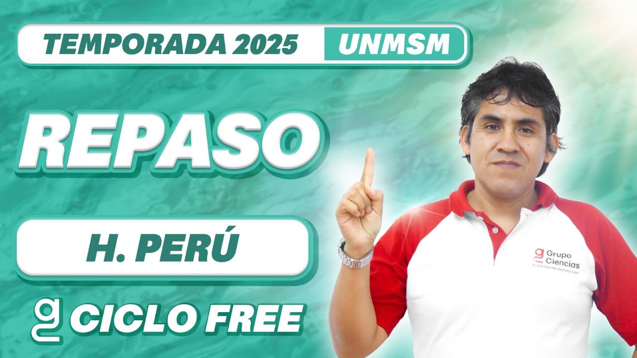 REPASO 📚 Historia del Perú - CICLO FREE✨