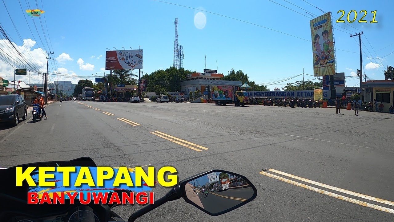 KETAPANG Banyuwangi - Suasana di sekitar PELABUHAN