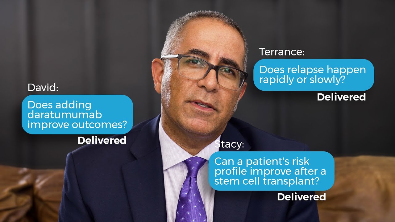 Impact of Relapses, Stem Cell Transplants, Diet and Nutrition: Answering Your Myeloma Questions