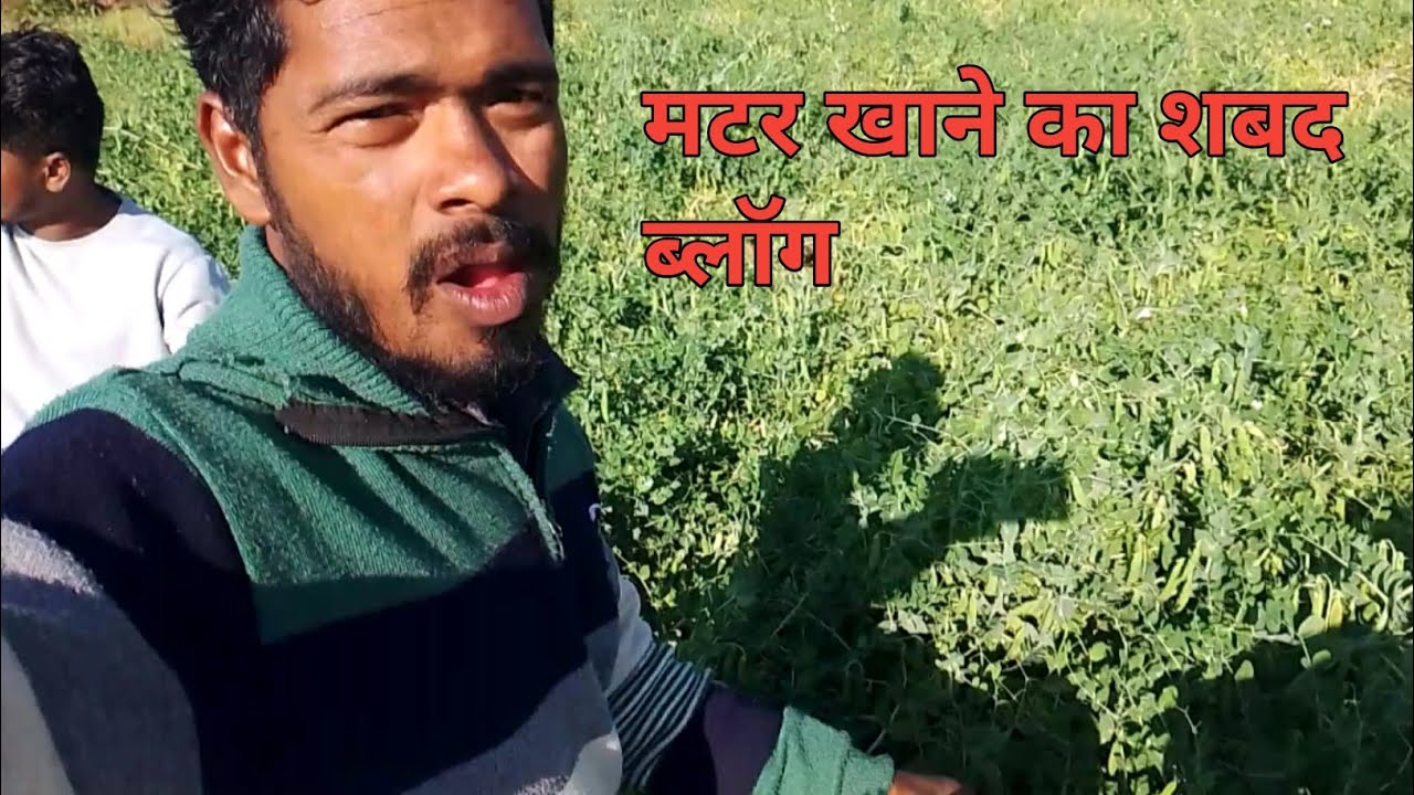 मटर खाने का स्वाद😋 फुल ब्लॉग 