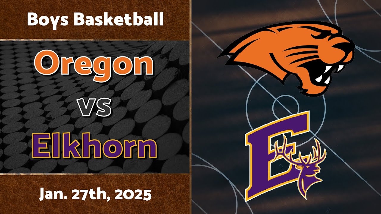Boys Basketball: Oregon vs Elkhorn (1/27/26)