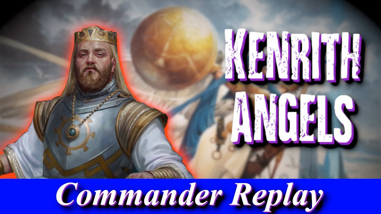 King Kenrith Angel Tribal vs Tazri, Verazol, Saskia | EDH Gameplay