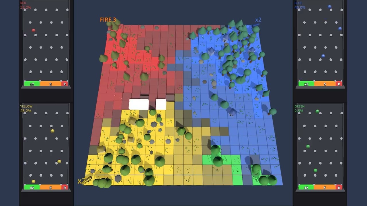 Marble Battle 3D 2 - Visual and effect improvements, and new tile development system.
