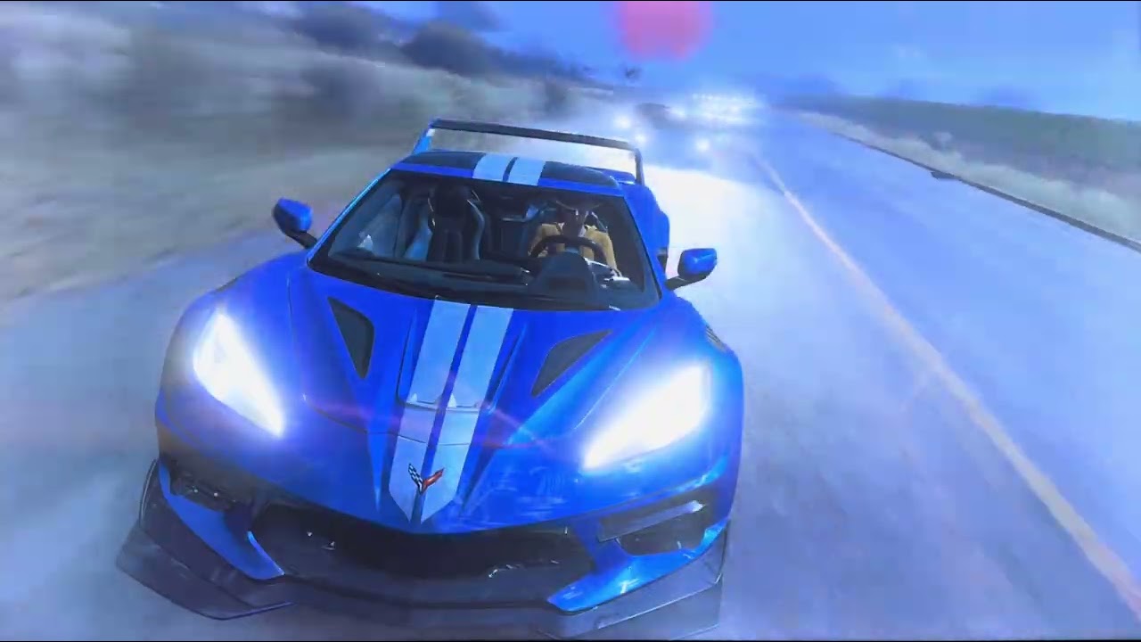 Corvette E-Ray #1@genemartel3272 