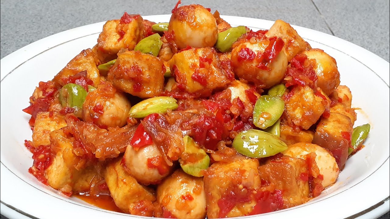 BALADO TELUR PUYUH DAN TAHU || Jadi Menu Favorit Keluarga