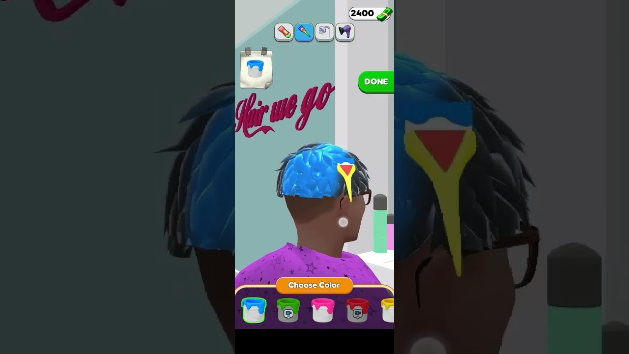 Barber Hair Salon Shop ：Barber game #games #gaming #gameplay