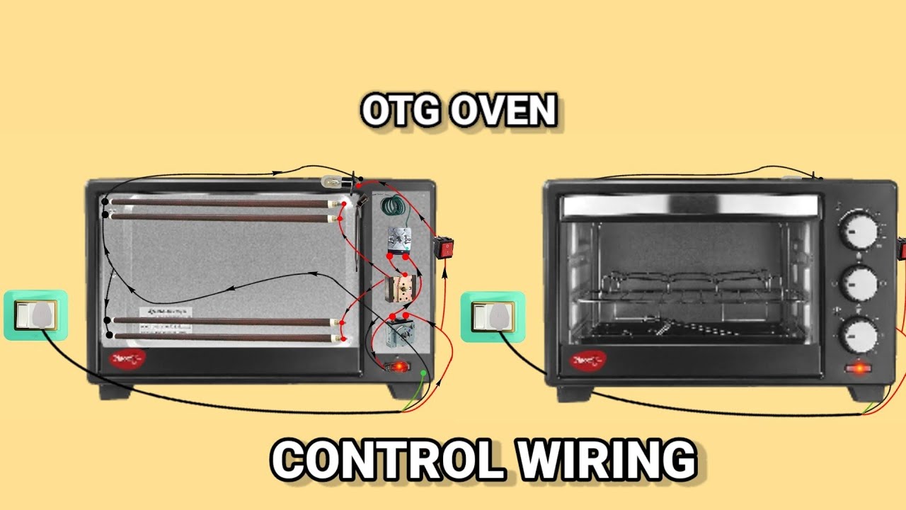 oven control wiring || oven electrical wiring #electricalteluguofficial