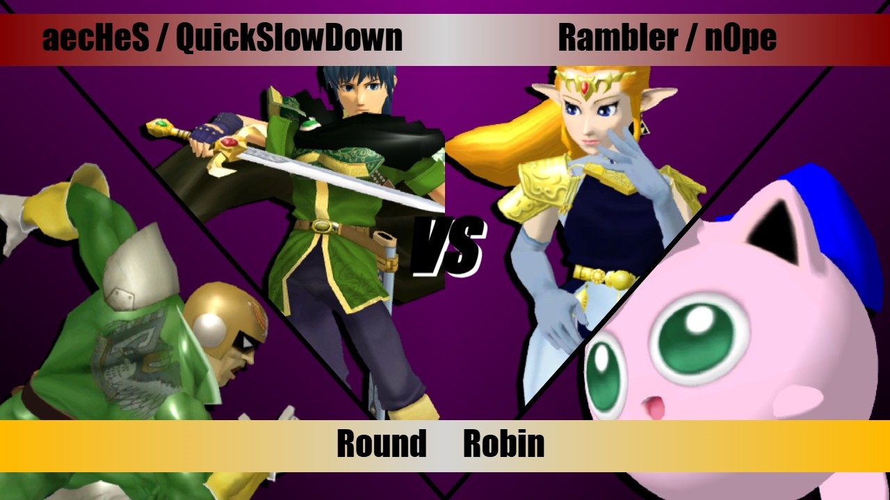 Ramblin' Man XXIX - aecHeS (P1) / QuickSlowDown (P4) Vs. Rambler (P2) / n0pe (P3) - Melee Doubles RR