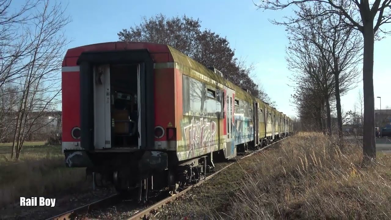 DB Pumawagen kurz vor dem Schrottplatz 2025 Lost Places 4k 
