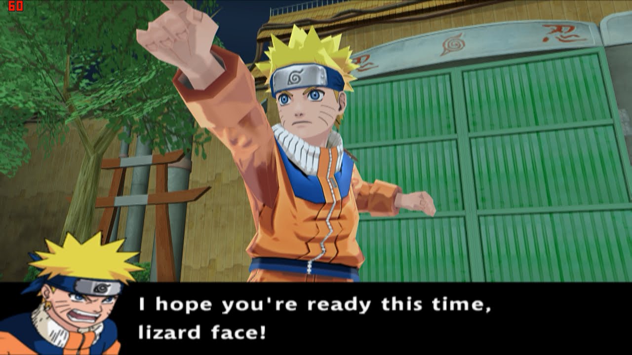Naruto Uzumaki Chronicles 2 Walkthrough Part 9 Lizard Puppet Boss Battle 60 FPS