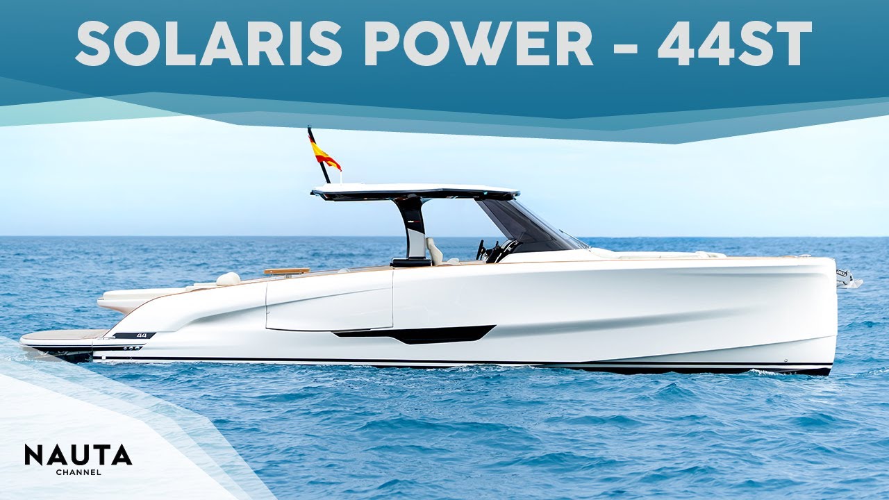 Solaris Power - 44 ST - walkaround yacht tour esterni e cabine