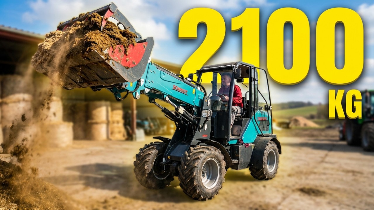 Ładowarka Schmidt 4350AT 👉 podniesie 2100 kg