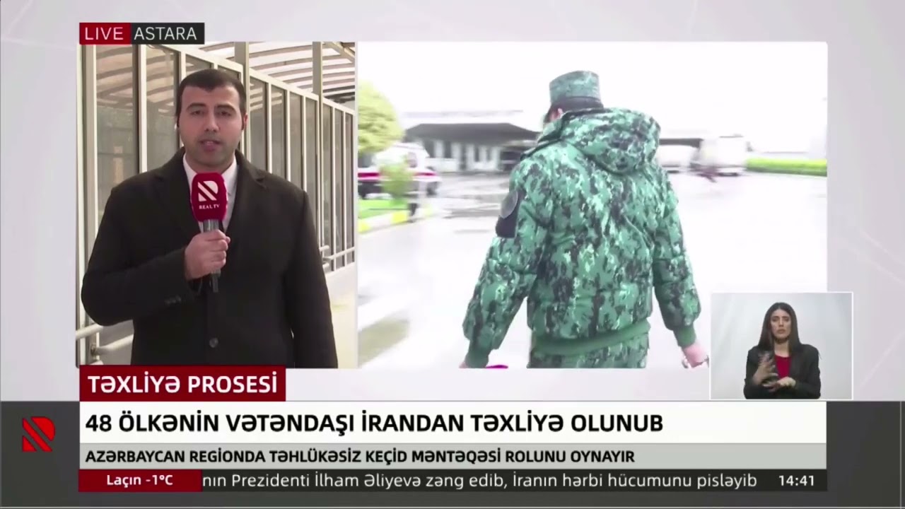 48 ölkənin vətəndaşı İrandan təxliyə olunub