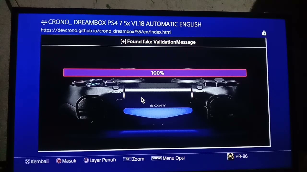 PS4 7.55 DEVCRONO DREAMBOX V1.18 USER GUIDE VERSI CODE UPDATE 29 April 2021....