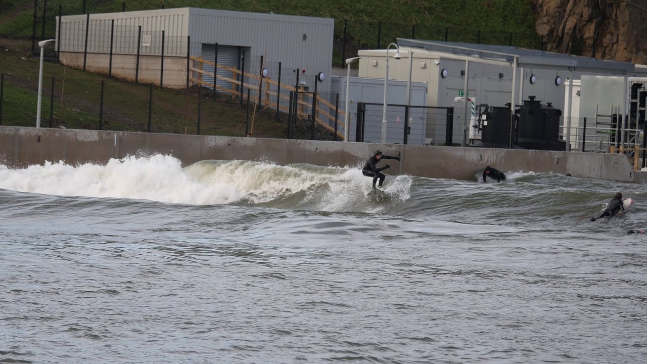Lost Shore Surf Resort Scotland manoeuvres setting 29th Jan 2025
