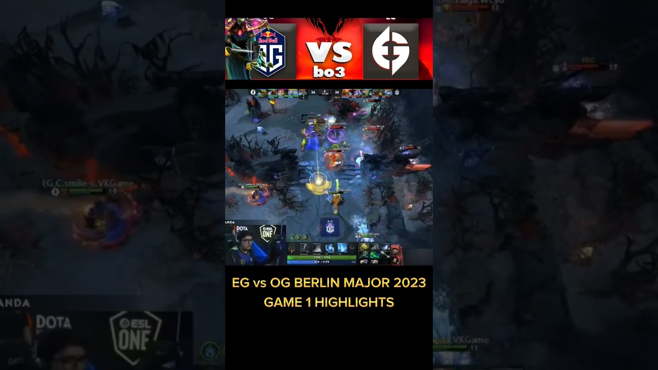OG VS EG | DOTA 2 BERLIN MAJOR #trending #dota2 #dota2highlights #dota #dota2gameplay #dota2live