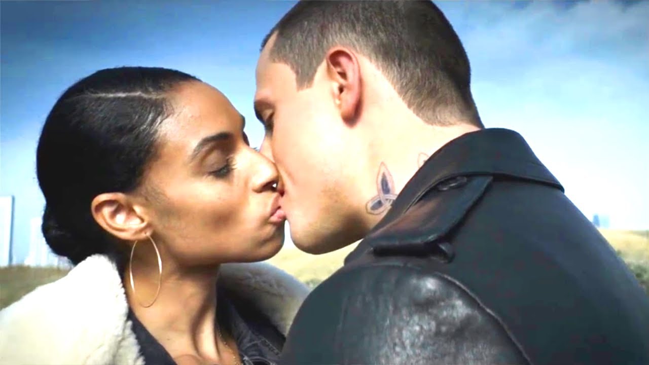 Power Book IV: Force 01x05 / Kissing Scenes - Gloria and Vic Flynn ( Gabrielle Ryan & Shane Harper )