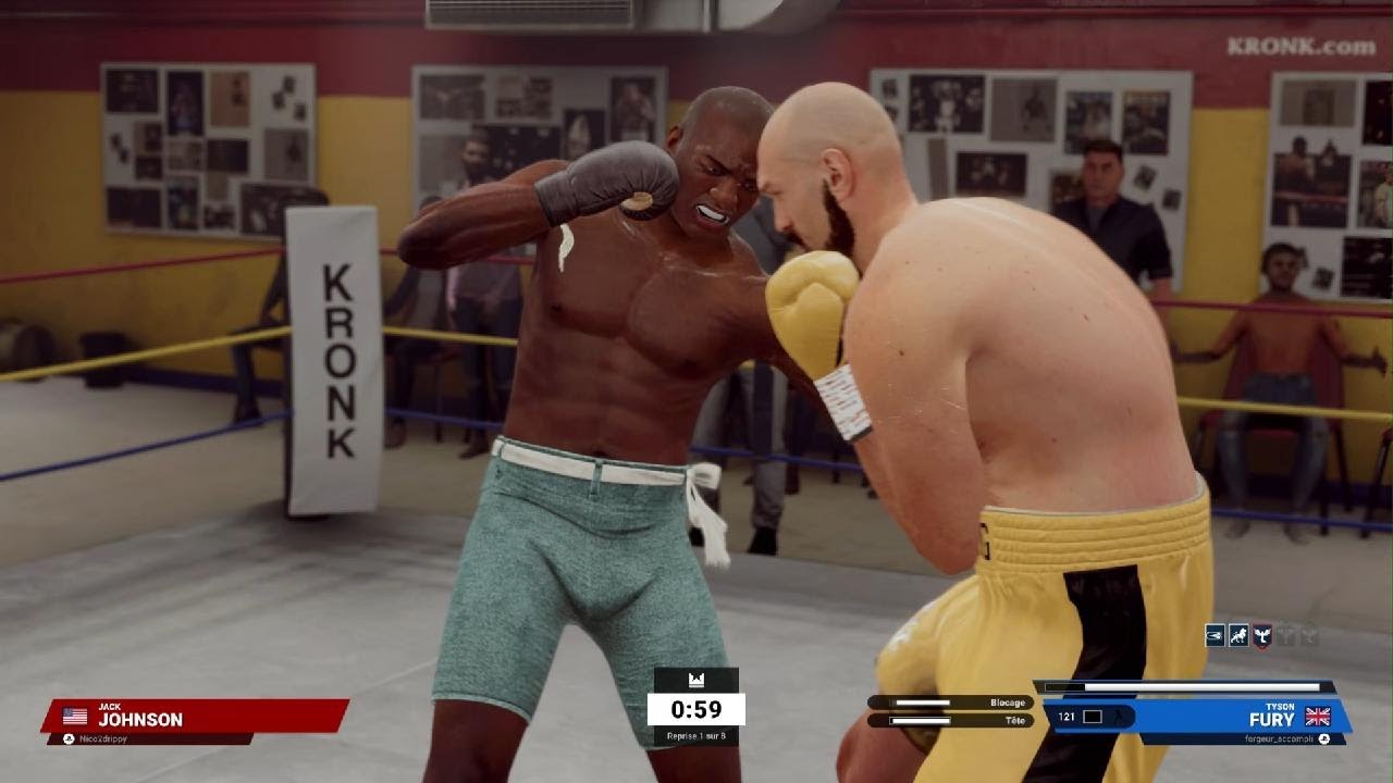Fury vs Jack Johnson