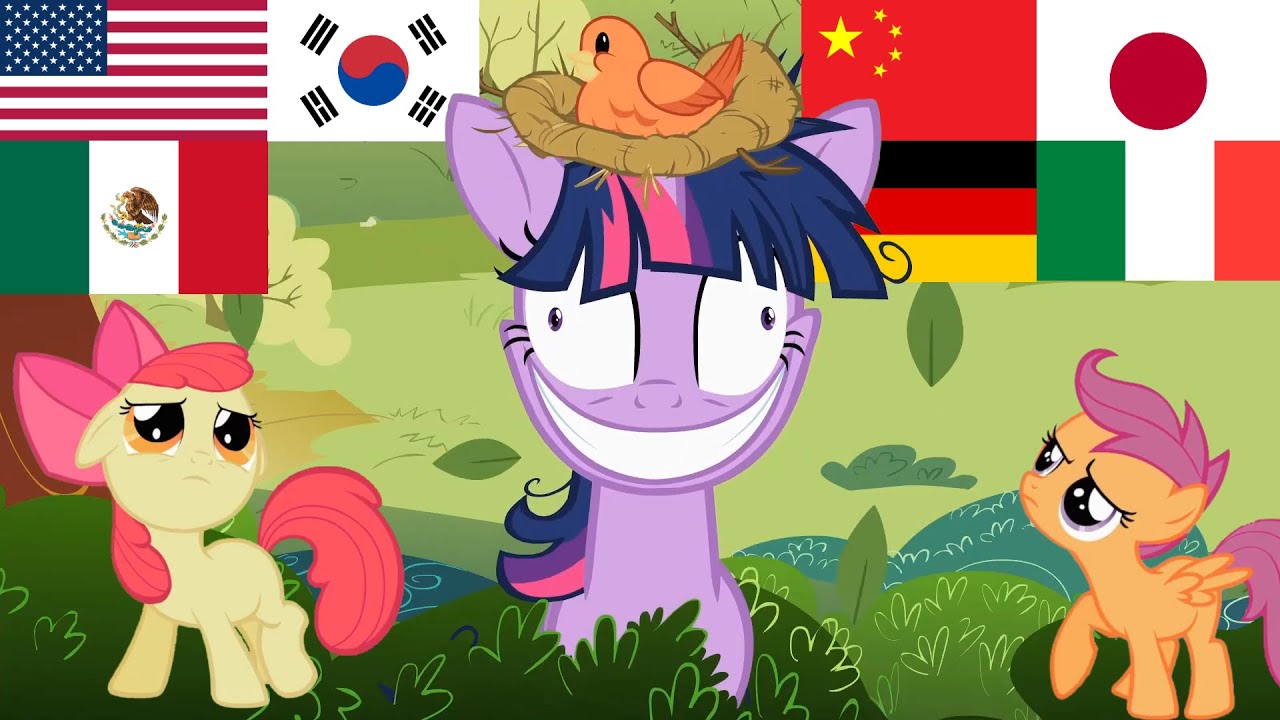 Hi girls!! in Different Language My Little Pony