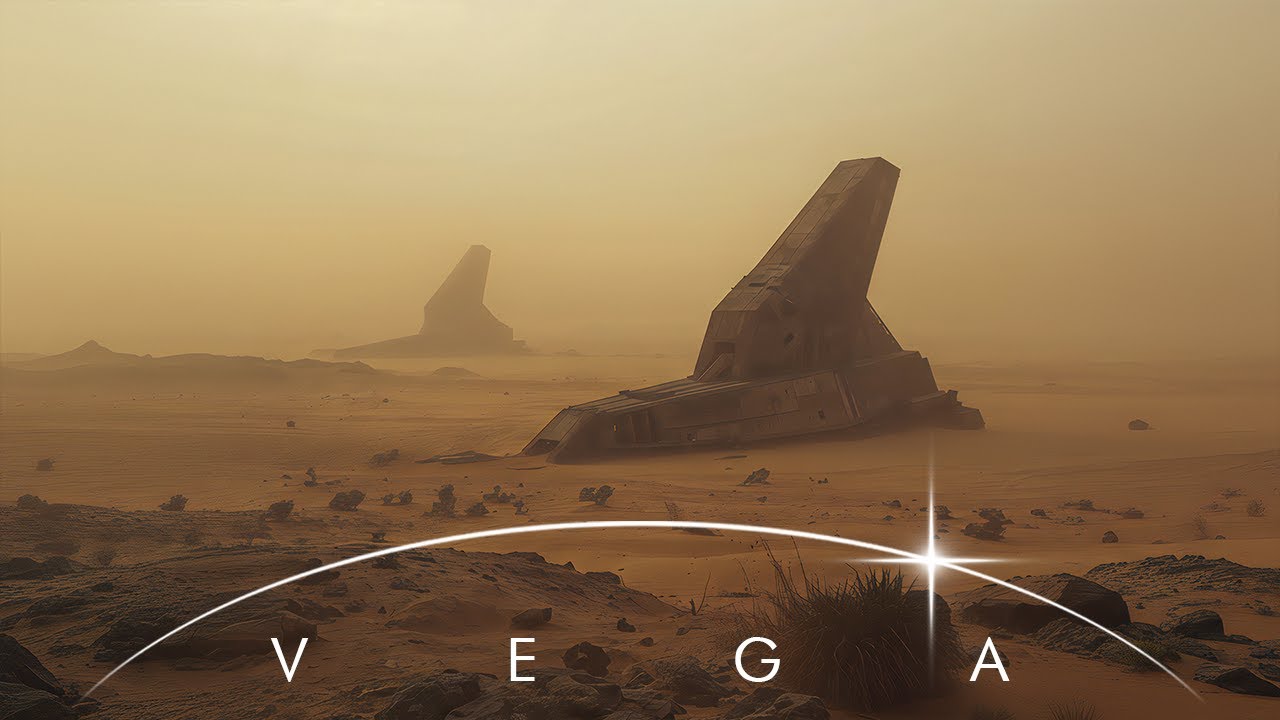 VEGA | Dark Dystopian Ambient | Alien World Soundscape | Dystopian Ambience
