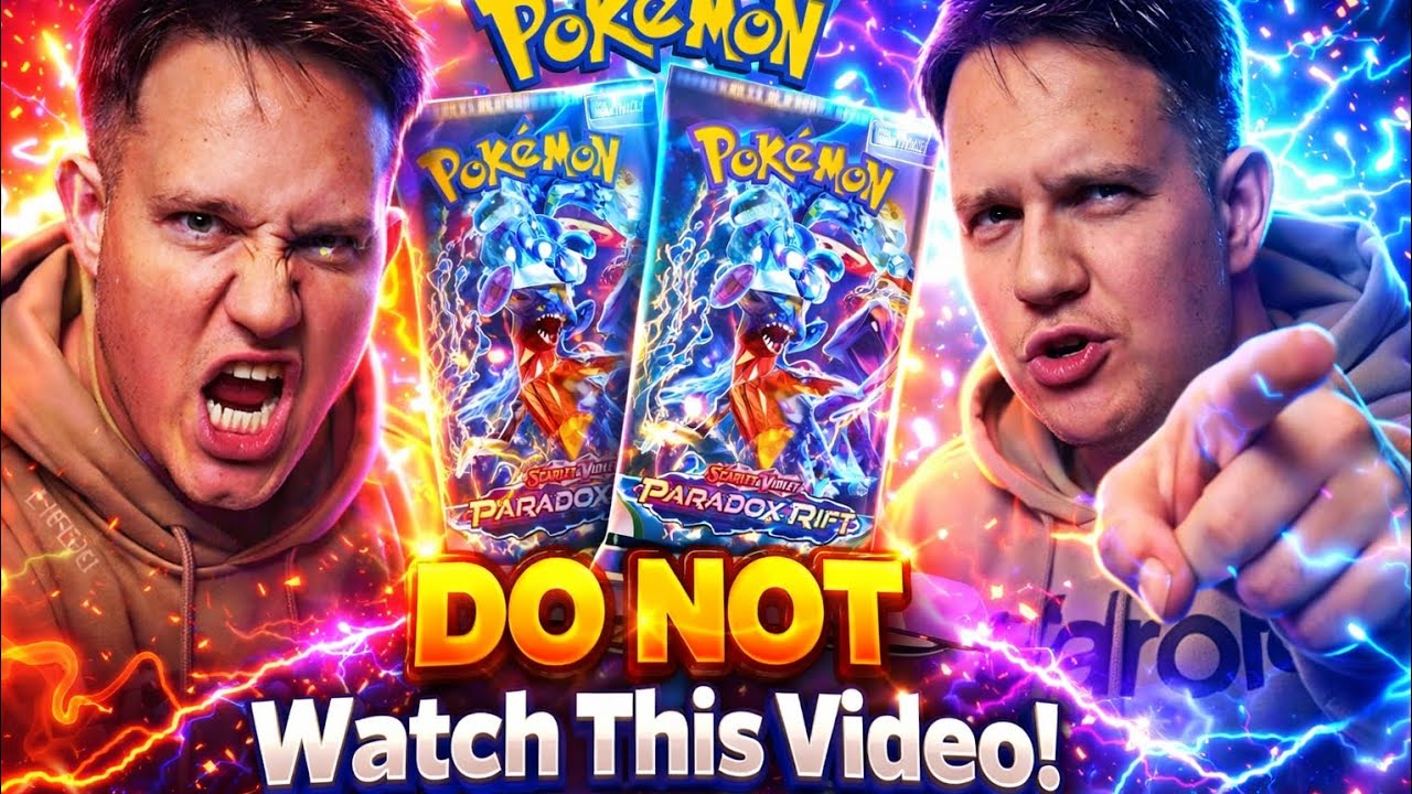 Don’t Watch This Pokémon Pack Opening… (Paradox Rift Gets CRAZY at the End!)