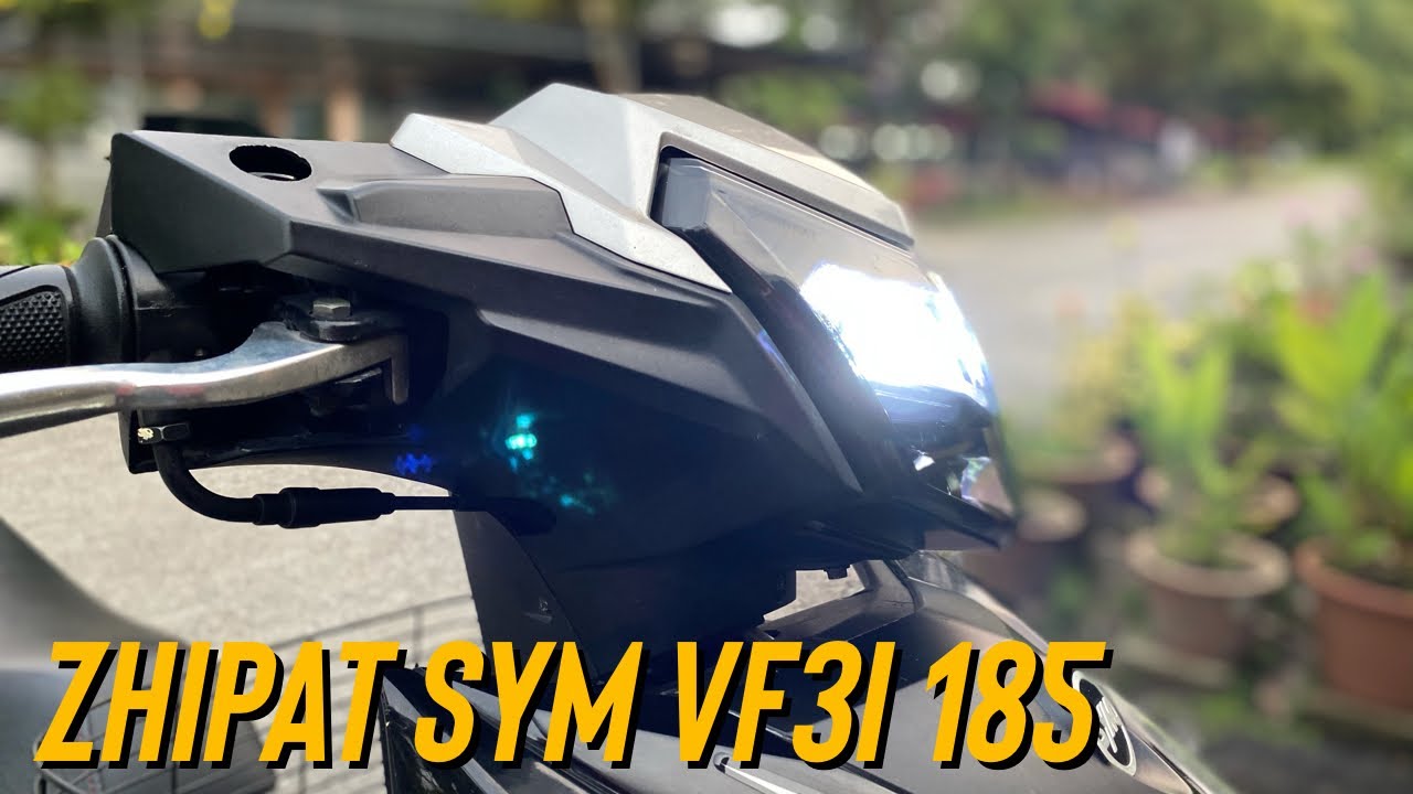 #50 | Unboxing & Pasang Lampu Zhipat Sym Vf3i 185 Tetapi Adakah Terang/Berbaloi?