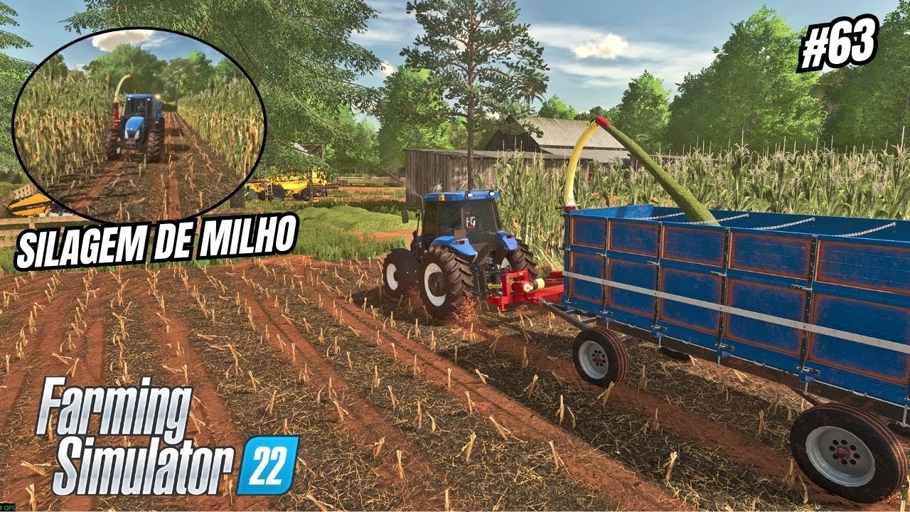 Voltamos com a Produ&ccedil;&atilde;o da Silagem de Milho/O Pioneiro/Farming Simulator 22 #63