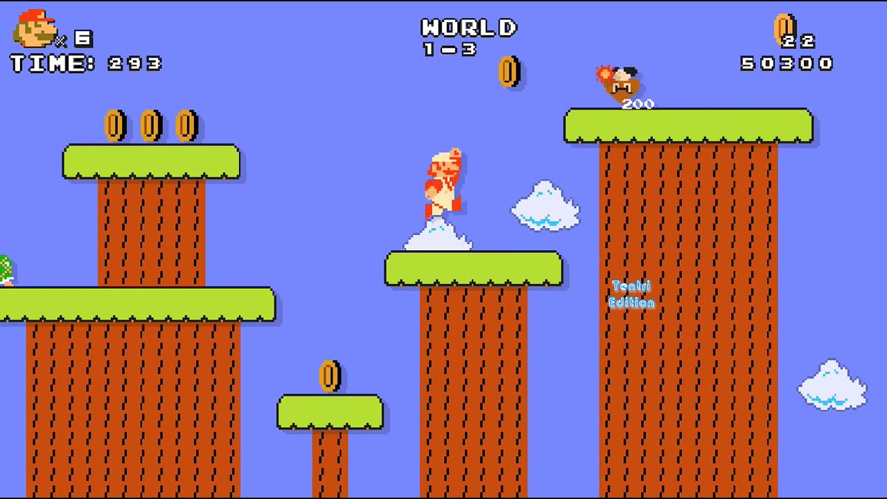 SUPER MARIO BROS REMAKE VERSION 2 #html5games