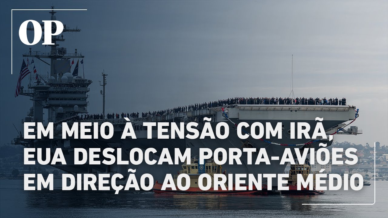Em meio &agrave; tens&atilde;o com Ir&atilde;, EUA iniciam deslocamento de porta-avi&otilde;es do Pac&iacute;fico para o Oriente M&eacute;dio