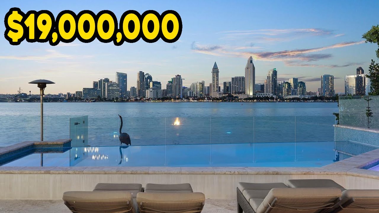 Luxury Waterfront Living in San Diego | $19M Spanish-Style Estate with Stunning Bay Views