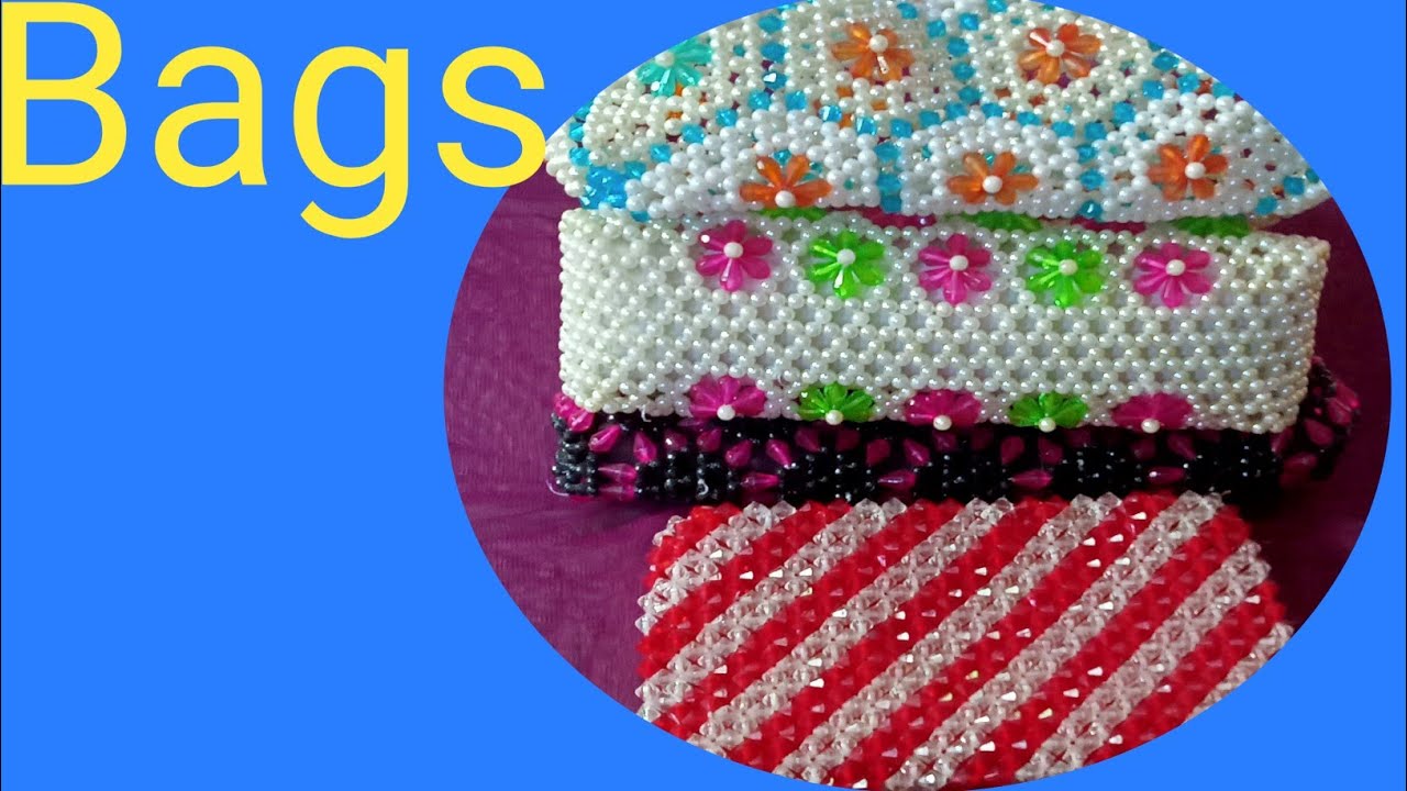 Bags collection/Putir bag new design/Puti work or Moti work/পুঁতির ব্যাগ ডিজাইন/Putir kaj 2023&hearts;️😀😄❤️