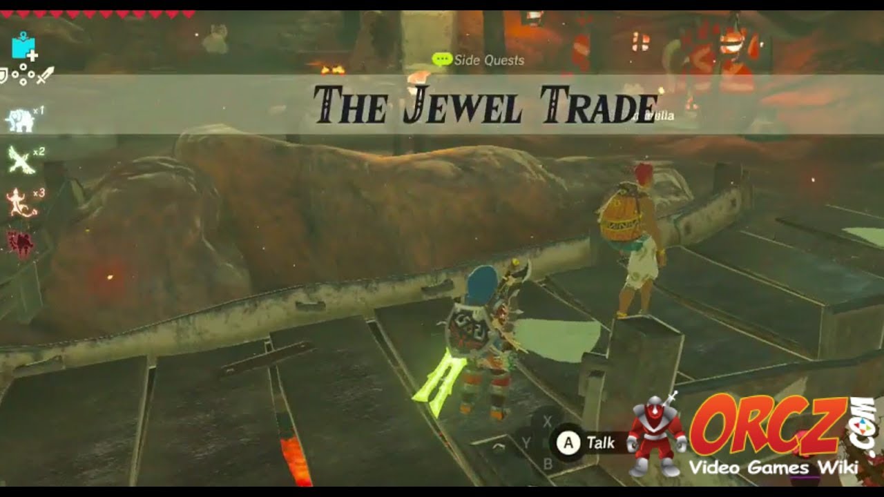 Legend of Zelda Breath of the Wild The Jewel Trade Gameplay Walkthrough