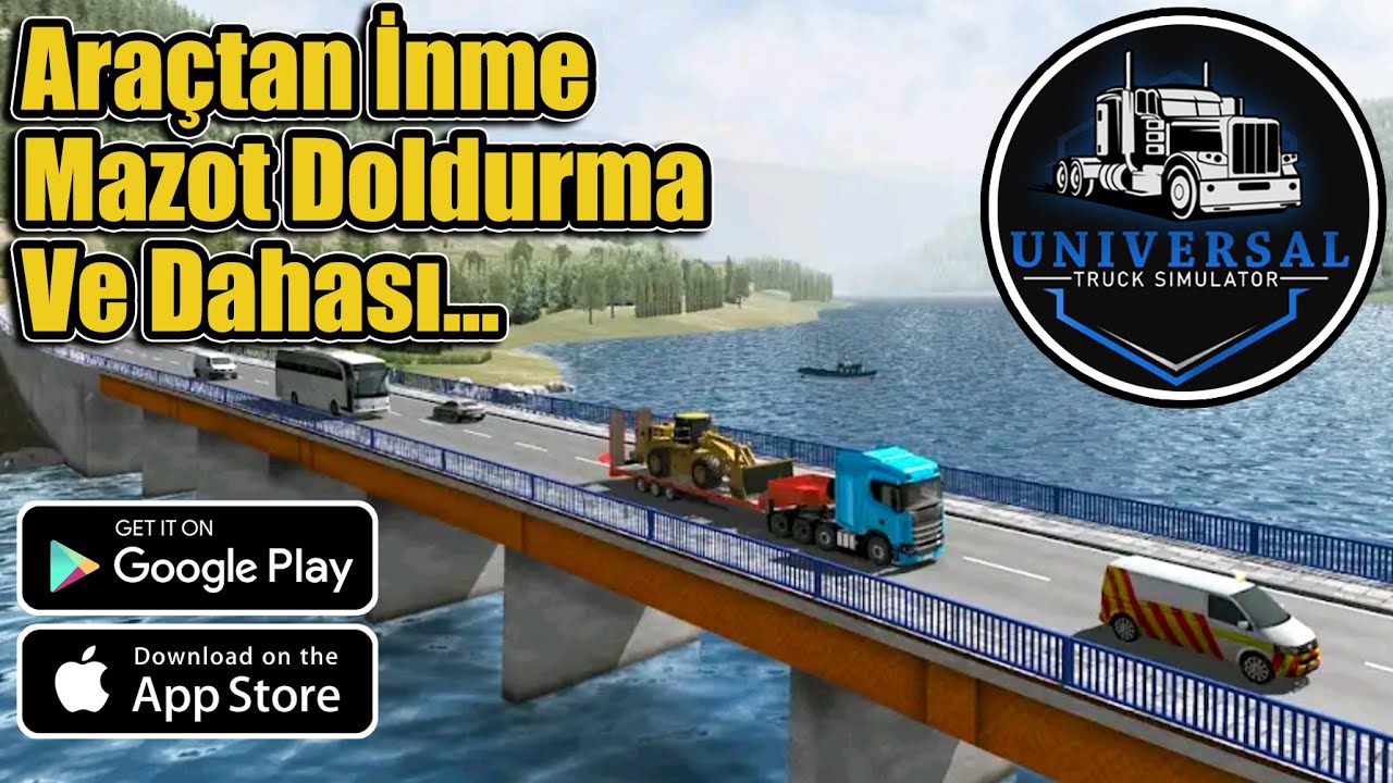 UNIVERSAL TRUCK SIMULATOR | İLK OYNANIŞ // BEKLENEN MOBİL OYUN ÇIKTI !!