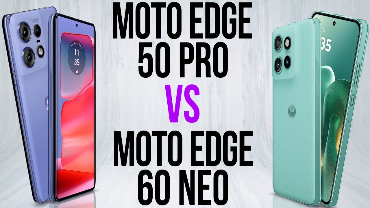 Motorola Edge 50 Pro vs Motorola Edge 60 Neo (Comparativo & Preços)
