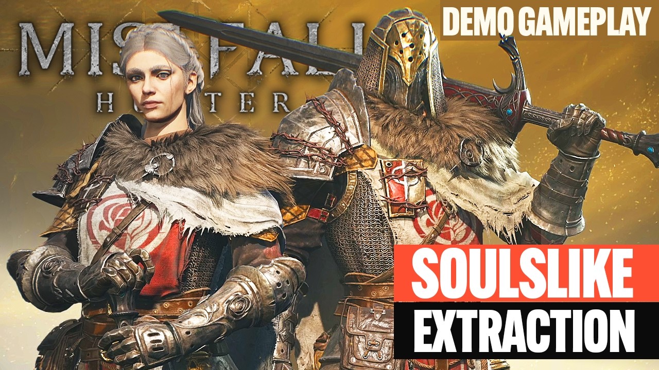 Демоверсия игры Mistfall Hunter: Soullike Extraction ARPG (первый час)