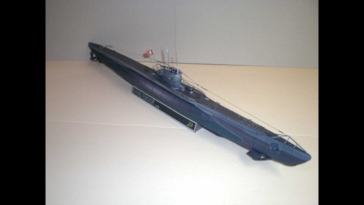 U-Boot VIIC Modell von U96 aus dem Film 